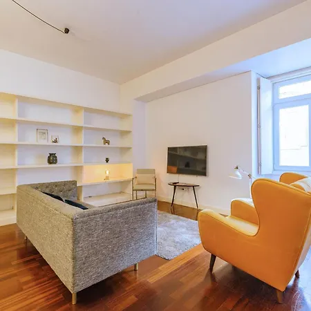 Apartment Chiado 2 Bedroom Elegant Lisbon